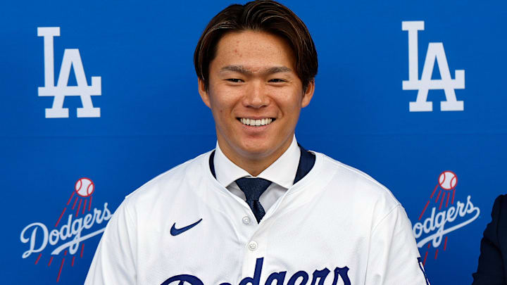 Los Angeles Dodgers Introduce Yoshinobu Yamamoto