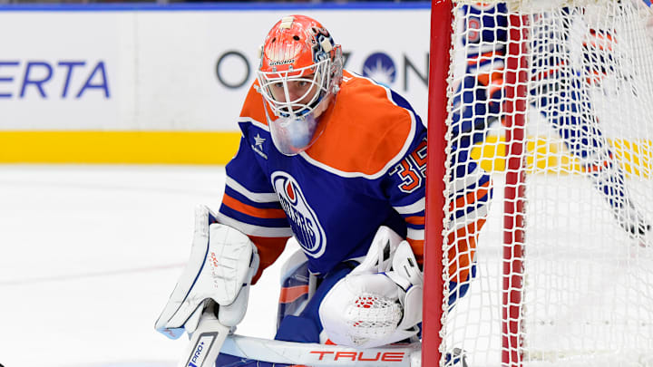 Edmonton Oilers prospect Olivier Rodrigue could be the solution the club is looking for between the pipes.