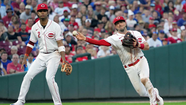 Kyle Farmer, Jose Barrero, Cincinnati Reds