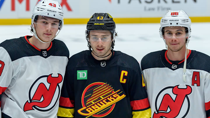 New Jersey Devils v Vancouver Canucks
