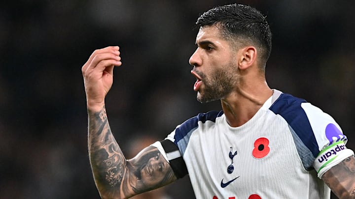 Cristian Romero did not hold back.