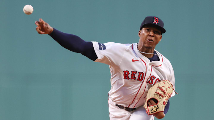 Boston Red Sox starting pitcher Brayan Bello.