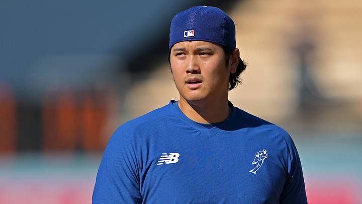 Sep 19, 2026; Los Angeles, California, USA; Los Angeles Dodgers designated hitter Shohei Ohtani (17) works out on the field prior to the game against the San Francisco Giants at Dodger Stadium. Mandatory Credit: Jayne Kamin-Oncea-Imagn Images Sep 19, 2026; Los Angeles, California, USA; Los Angeles Dodgers designated hitter Shohei Ohtani (17) works out on the field prior to the game against the San Francisco Giants at Dodger Stadium. Mandatory Credit: Jayne Kamin-Oncea-Imagn Images