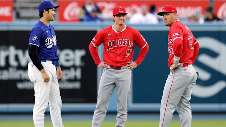 Los Angeles Angels v Los Angeles Dodgers