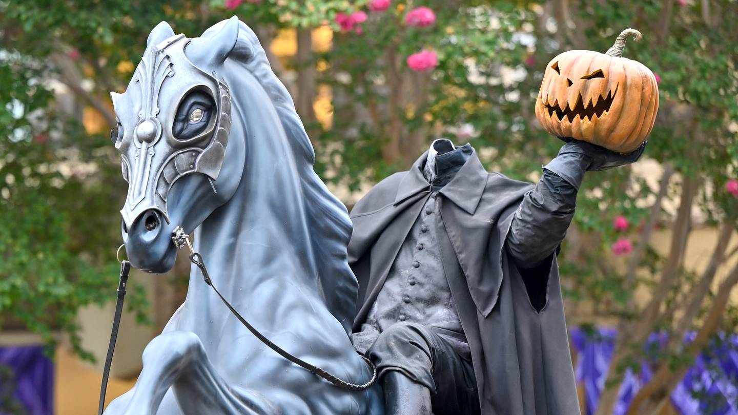 Why Does the Headless Horseman Carry a Pumpkin?