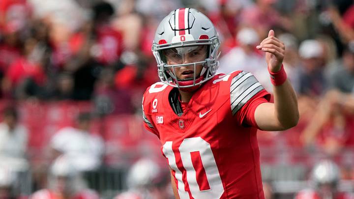 Ohio State is a big favorite against Illinois in Week 4. Ohio State is a big favorite against Illinois in Week 4.