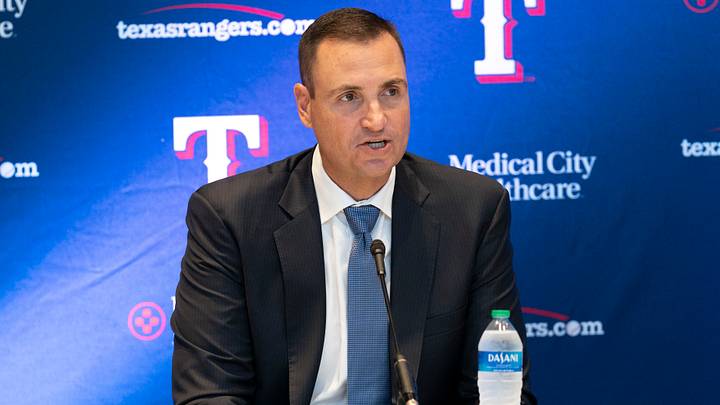 Texas Rangers general manager Chris Young. Credit: Jim Cowsert-USA TODAY Sports Texas Rangers general manager Chris Young. Credit: Jim Cowsert-USA TODAY Sports