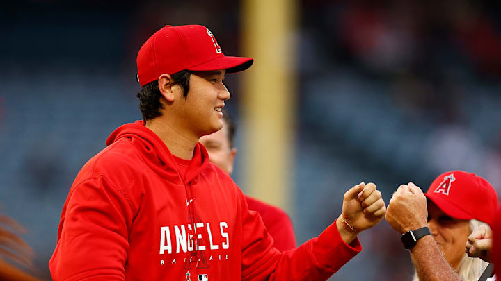 Oakland Athletics v Los Angeles Angels