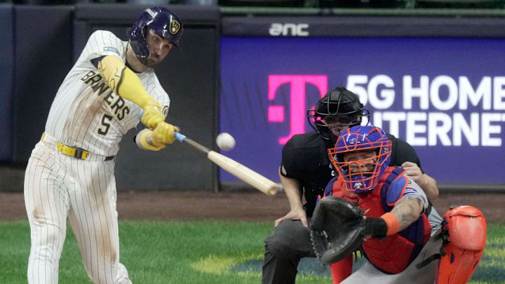 Milwaukee Brewers Outfielder Garrett Mitchell Milwaukee Brewers Outfielder Garrett Mitchell