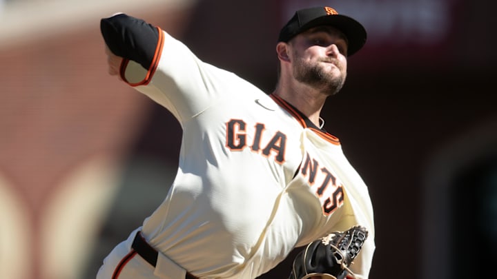 San Francisco Giants pitcher JT Brubaker.