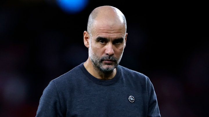 Pep Guardiola, entraineur de Manchester City