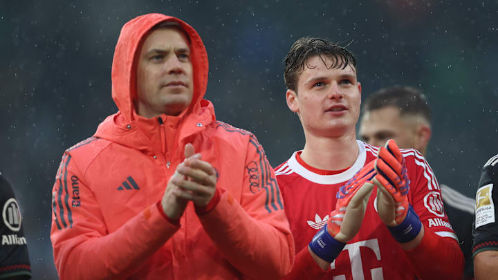 Manuel Neuer soll in Zukunft von Jonas Urbig abgelöst werden