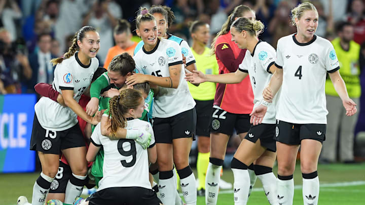 Großer Jubel: Die EM 2029 wird für die DFB-Frauen zur Heim-EM