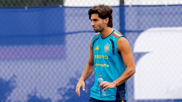 Spain training session