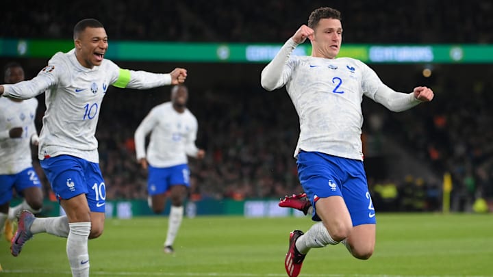 Pavard struckly early in the second half