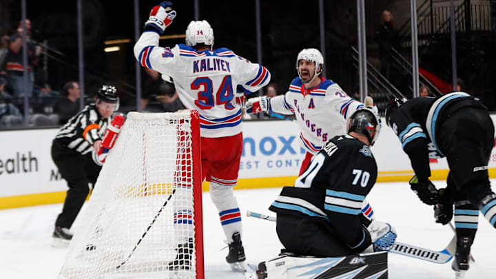 New York Rangers v Utah Hockey Club
