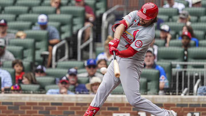 St. Louis Cardinals Outfielder Alec Burleson St. Louis Cardinals Outfielder Alec Burleson