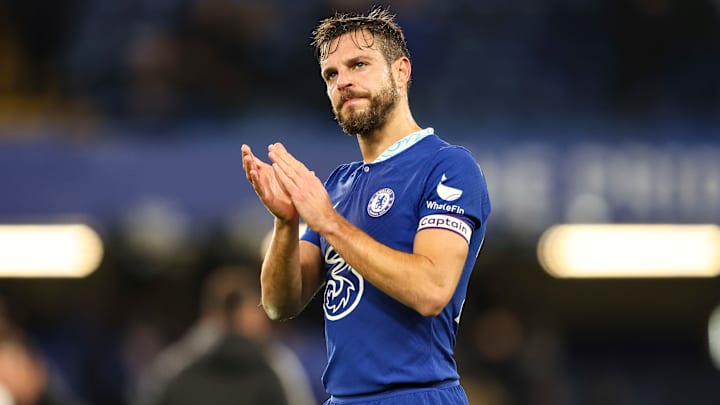 Azpilicueta was taken to hospital