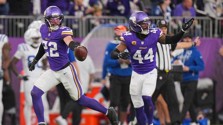The Vikings' defense has allowed a league-best 12.3 points per game so far this season. The Vikings' defense has allowed a league-best 12.3 points per game so far this season.
