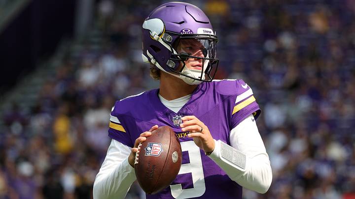 Minnesota Vikings QB JJ McCarthy