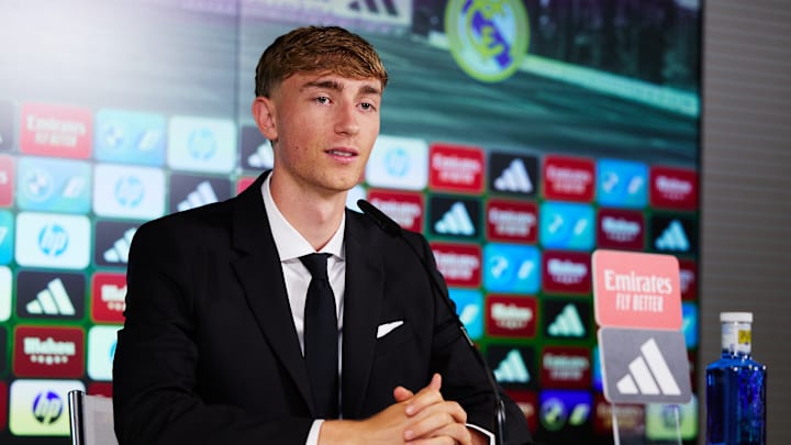 Real Madrid Unveil New Signing Dean Huijsen