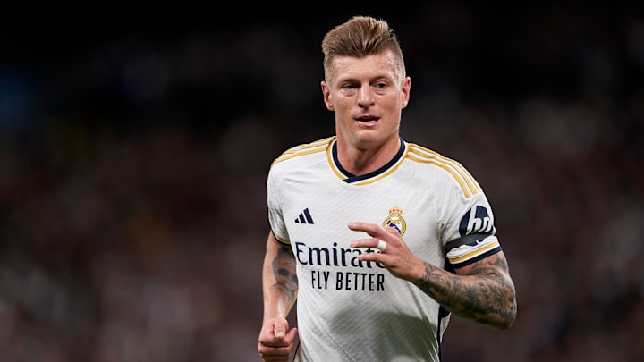 Toni Kroos avec le Real Madrid face au FC Séville. 