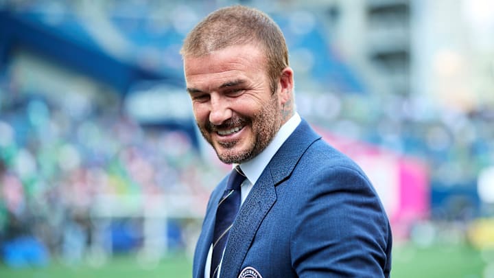 David Beckham co-owns two different football clubs.
