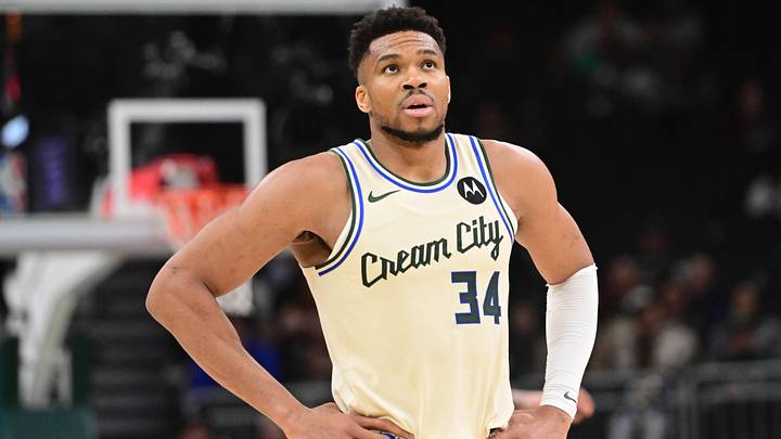 Milwaukee Bucks forward Giannis Antetokounmpo.