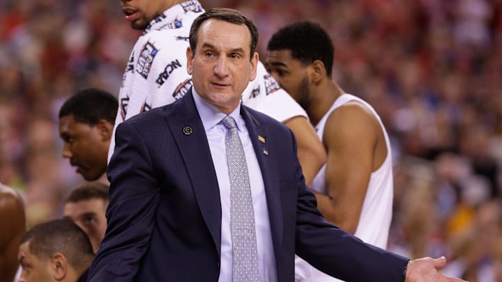 Former Duke head coach Mike Krzyzewski is reuniting with his former point guard Bobby Hurley this weekend in Durham, North Carolina.