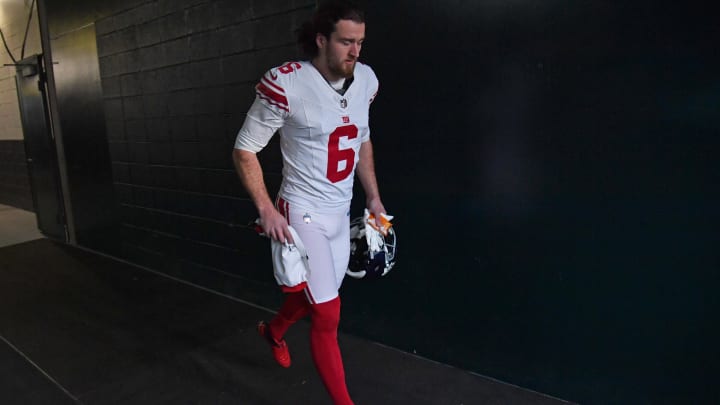 New York Giants punter Jamie Gillan