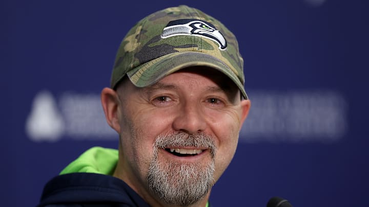 Ryan Grubb of the Seattle Seahawks
