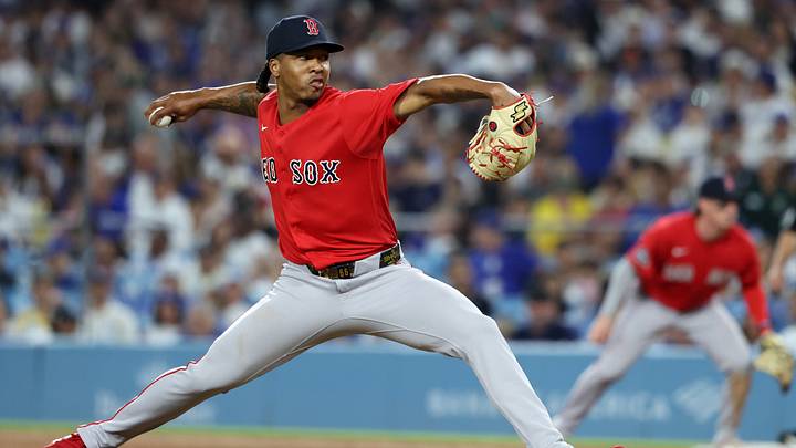 Boston Red Sox pitcher Brayan Bello.