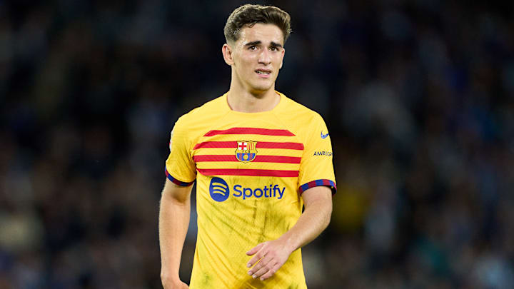 Gavi manque dans l'entrejeu du Barça.