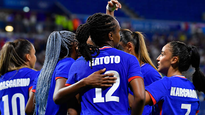 L'équipe de France féminine aux J.O de Paris 2024
