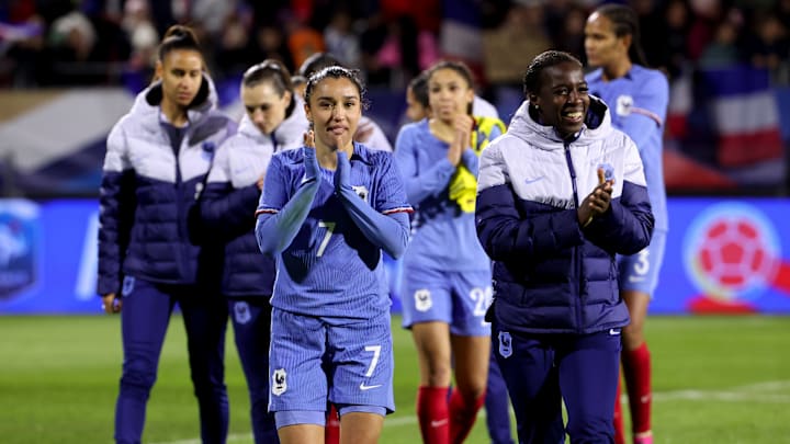 L'équipe de France féminine