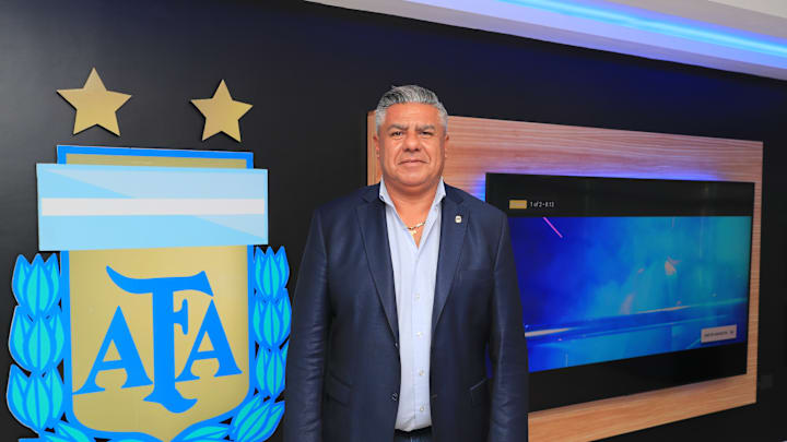 Tapia, presidente de AFA.