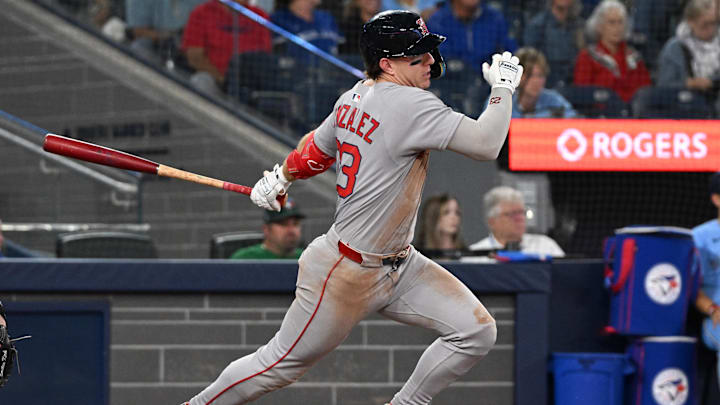 Boston Red Sox second baseman Romy Gonzalez