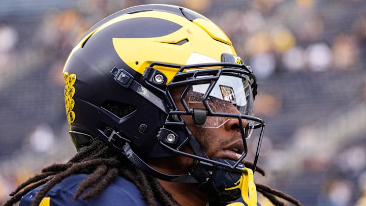 Michigan linebacker Jaishawn Barham 