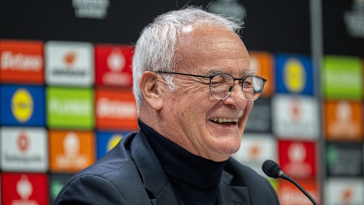 AS Roma Training Session And Press Conference - UEFA Europa League 2024/25 League Phase MD5