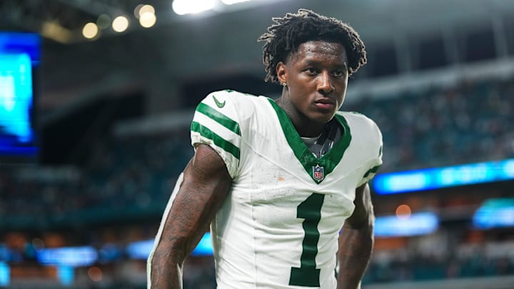 New York Jets cornerback Sauce Gardner New York Jets cornerback Sauce Gardner