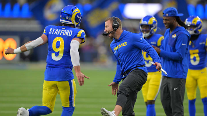 The Los Angeles Rams and head coach Sean McVay are the favorites to win Super Bowl LXI.