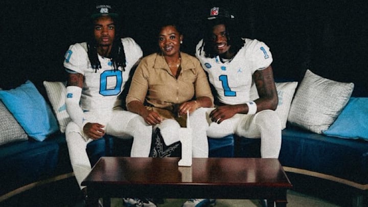 Zavion and Jayden Griffin-Haynes with their mother Zavion and Jayden Griffin-Haynes with their mother