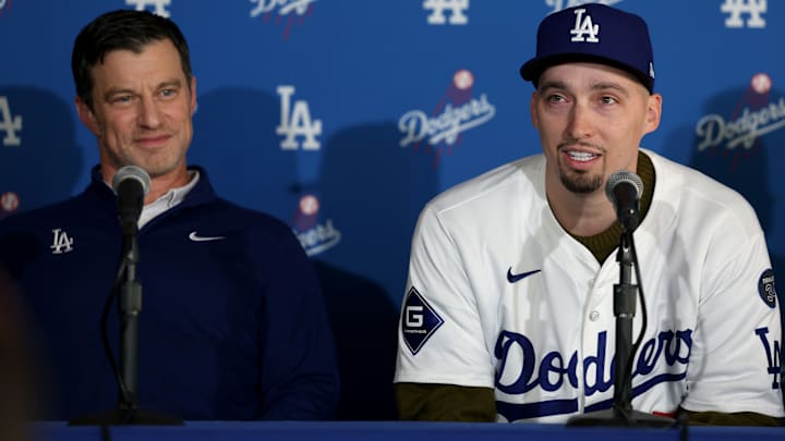 Los Angeles Dodgers Introduce Blake Snell