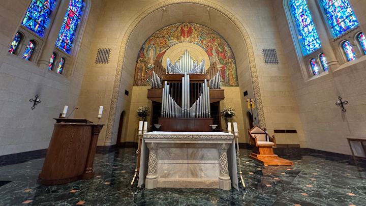  Saints Mary and Joseph Chapel Interior. Image courtesy Jeremy Long