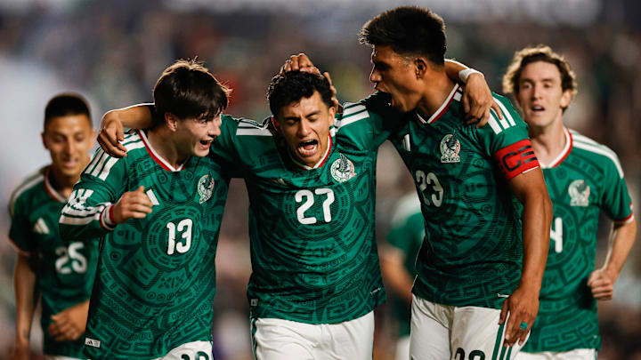 Armando González, Richard Ledezma y Jesús Gallardo marcaron los primeros tres goles de México