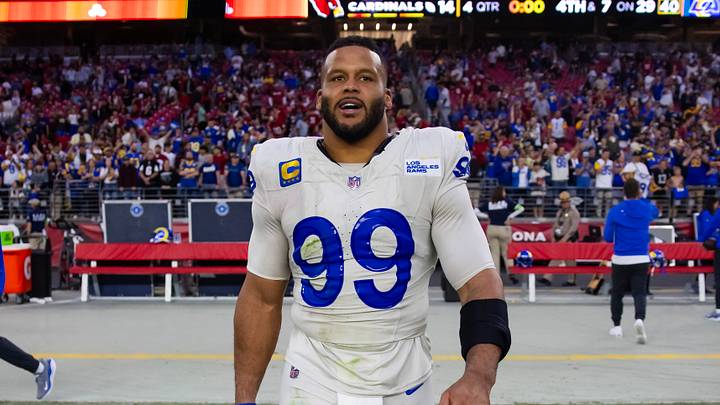Aaron Donald could return to the NFL in the 2026 season. Aaron Donald could return to the NFL in the 2026 season.