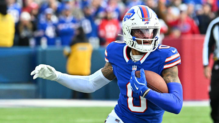 Buffalo Bills wide receiver Keon Coleman.