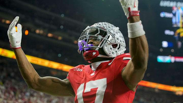 Ohio State Buckeyes wide receiver Carnell Tate