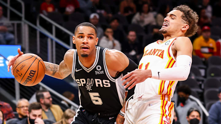 Dejounte Murray, San Antonio Spurs and Trae Young, Atlanta Hawks