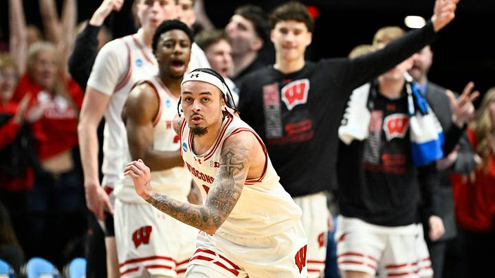 Wisconsin Badgers guard Braeden Carrington. Wisconsin Badgers guard Braeden Carrington.